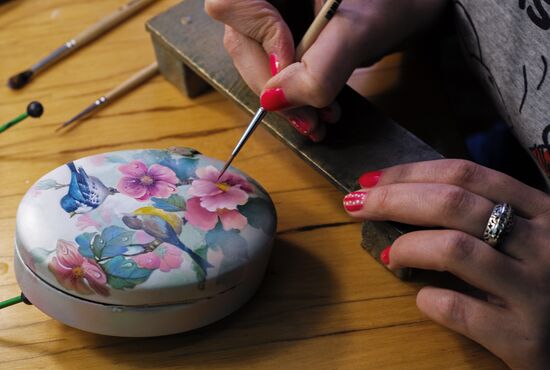 Fedoskino Factory of Miniature Painting in Moscow Region