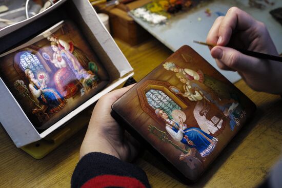 Fedoskino Factory of Miniature Painting in Moscow Region