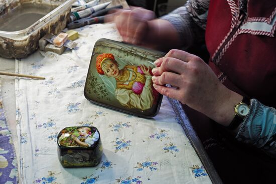 Fedoskino Factory of Miniature Painting in Moscow Region