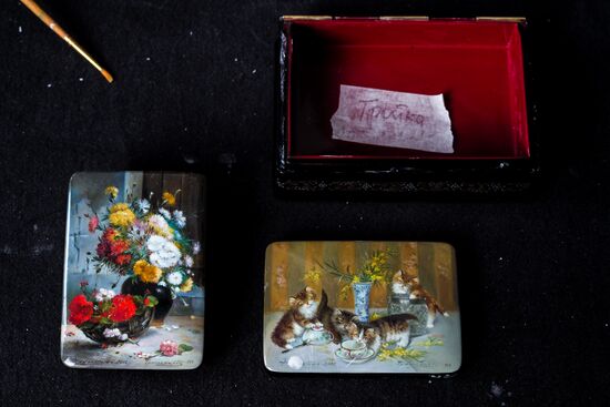 Fedoskino Factory of Miniature Painting in Moscow Region