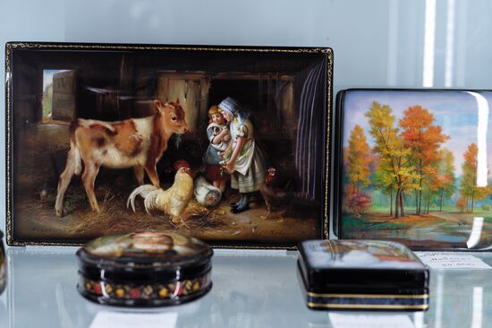 Fedoskino Factory of Miniature Painting in Moscow Region