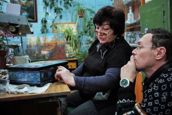 Fedoskino Factory of Miniature Painting in Moscow Region