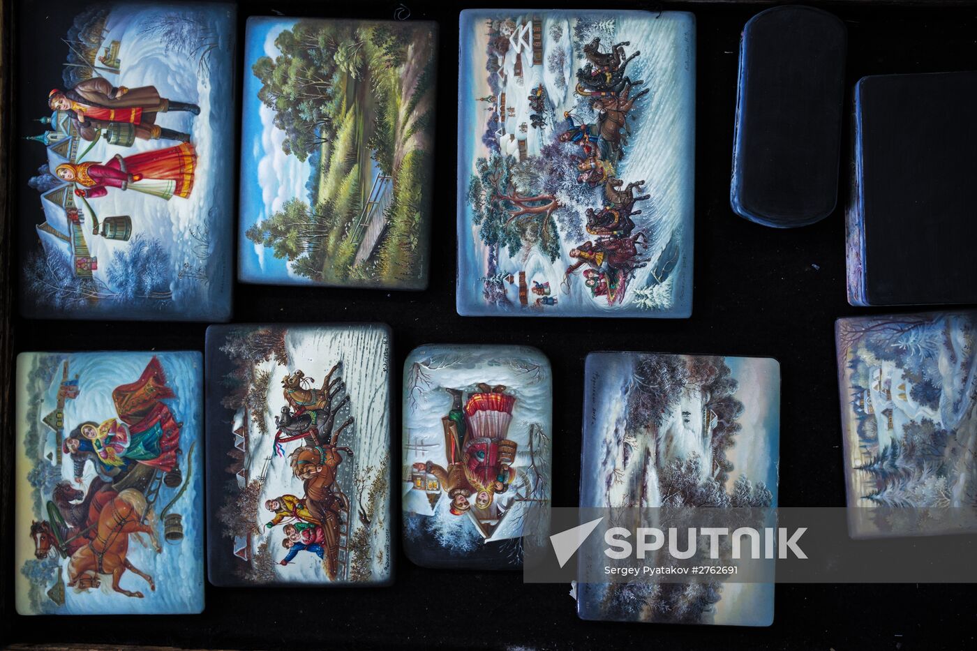 Fedoskino Factory of Miniature Painting in Moscow Region