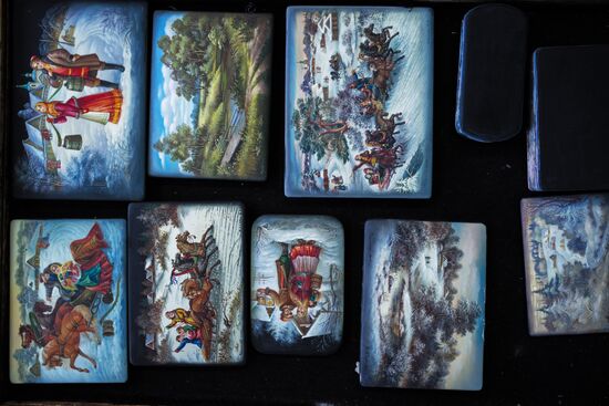 Fedoskino Factory of Miniature Painting in Moscow Region