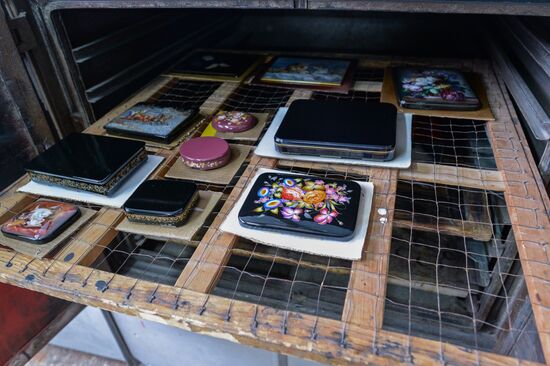 Fedoskino Factory of Miniature Painting in Moscow Region