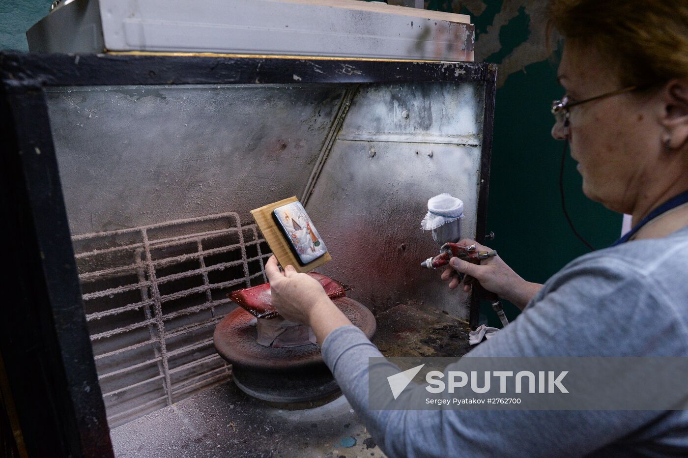 Fedoskino Factory of Miniature Painting in Moscow Region