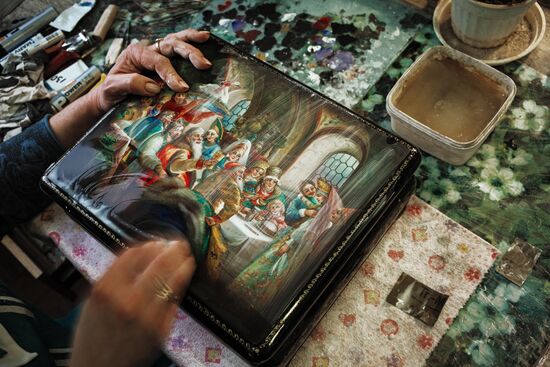 Fedoskino Factory of Miniature Painting in Moscow Region