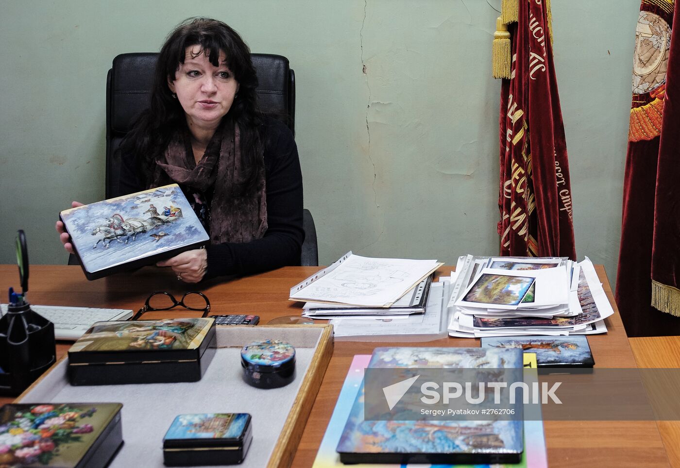 Fedoskino Factory of Miniature Painting in Moscow Region