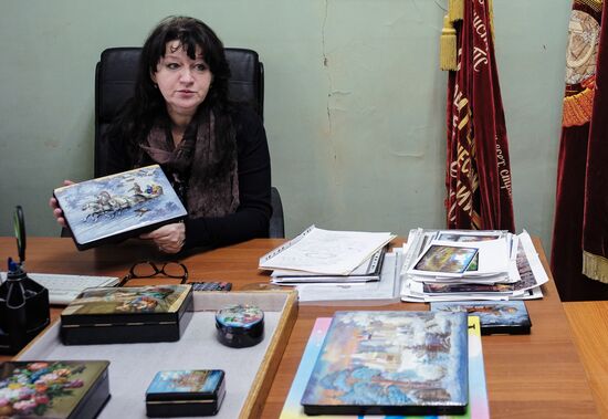 Fedoskino Factory of Miniature Painting in Moscow Region