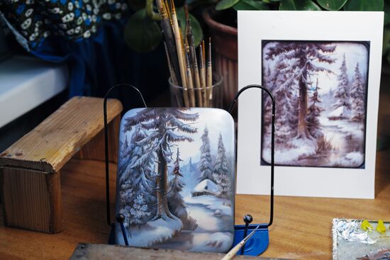 Fedoskino Factory of Miniature Painting in Moscow Region