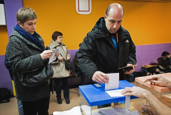 Parliamentary election in Spain