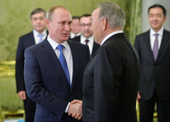 Russian President Vladimir Putin participates in CSTO and Supreme Eurasian Economic Council summits in Moscow
