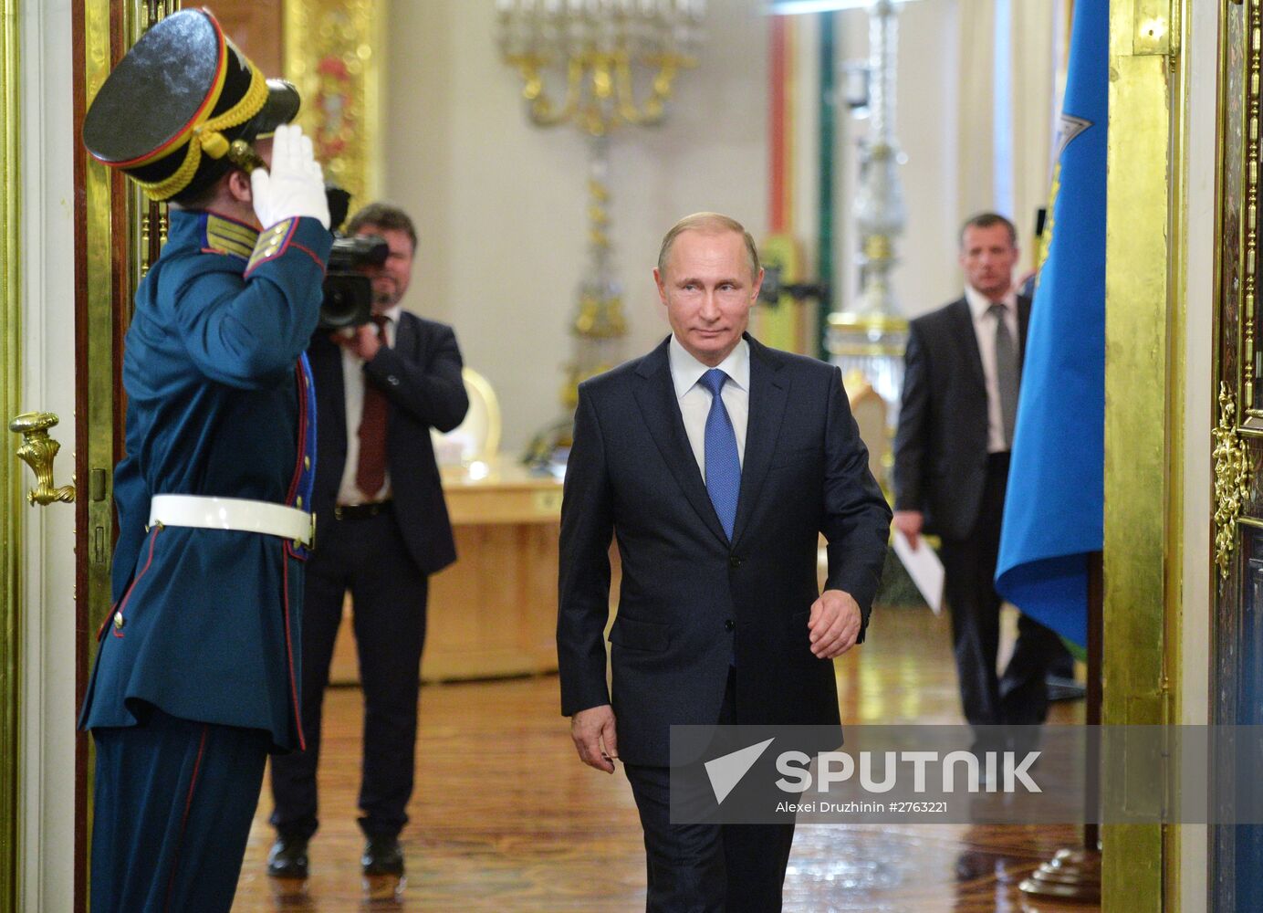 Russian President Vladimir Putin participates in CSTO and Supreme Eurasian Economic Council summits in Moscow
