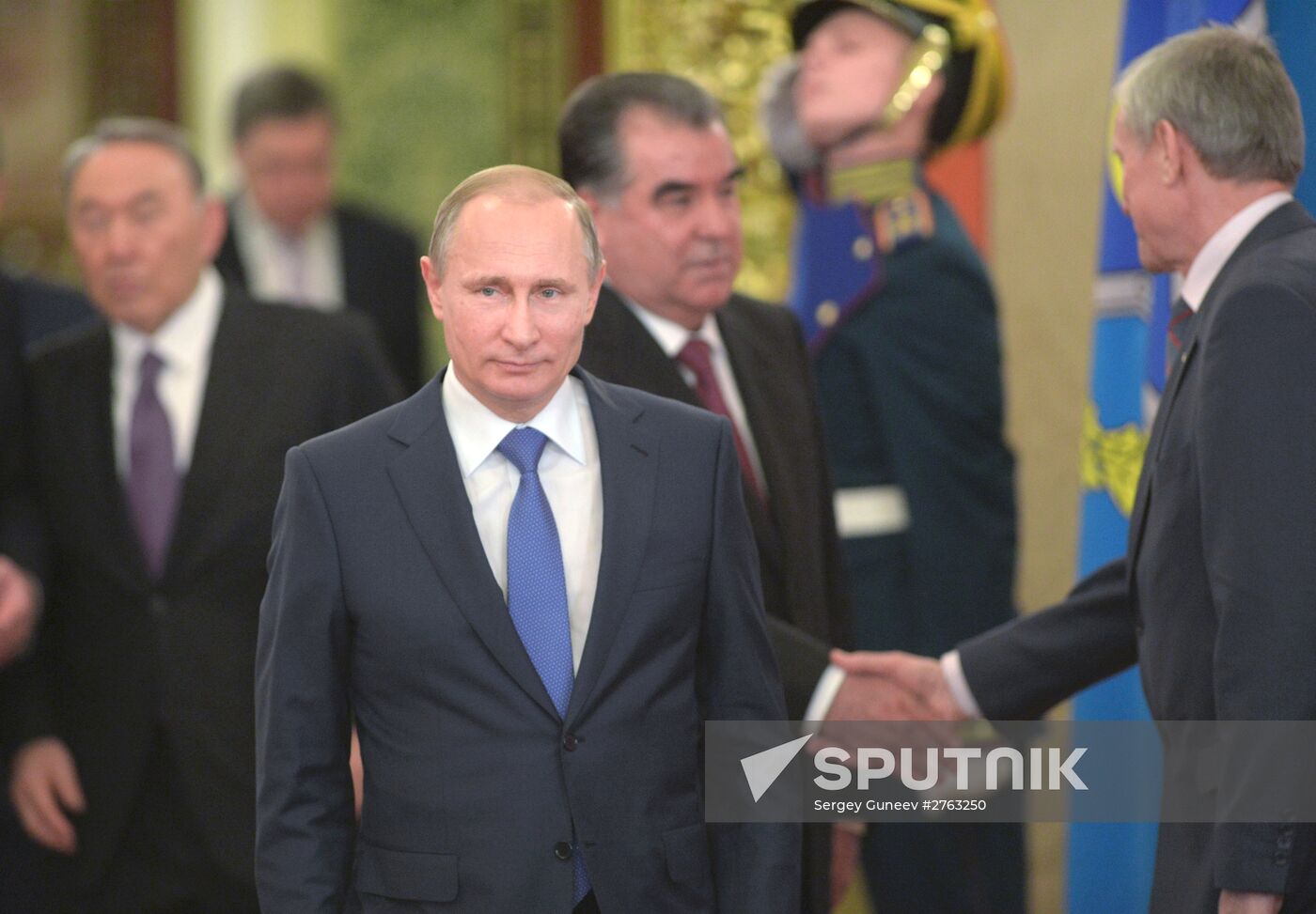 Russian President Vladimir Putin participates in CSTO and Supreme Eurasian Economic Council summits in Moscow