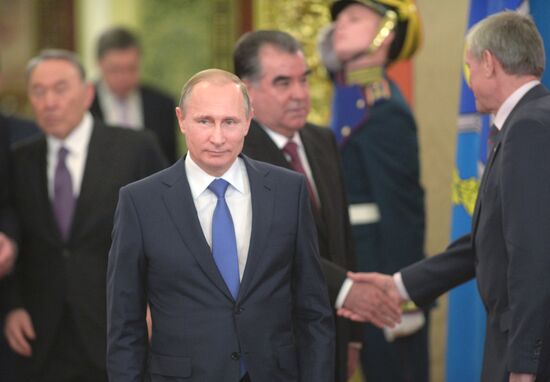 Russian President Vladimir Putin participates in CSTO and Supreme Eurasian Economic Council summits in Moscow