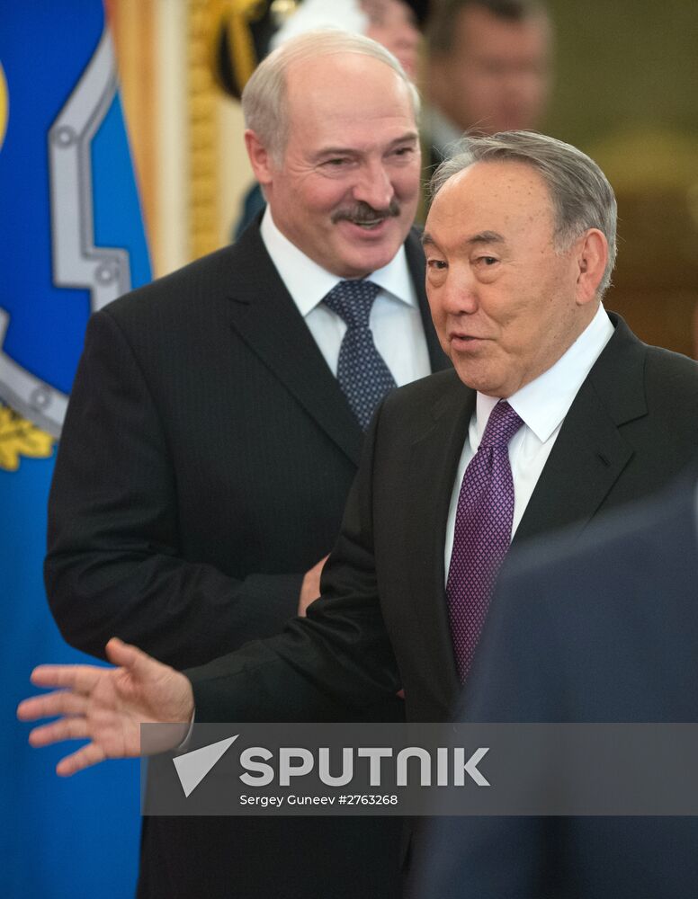 Russian President Vladimir Putin participates in CSTO and Supreme Eurasian Economic Council summits in Moscow