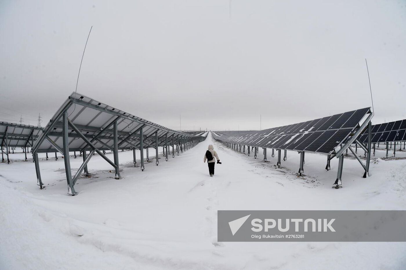 Opening Russia's major solar station in Orenburg Region