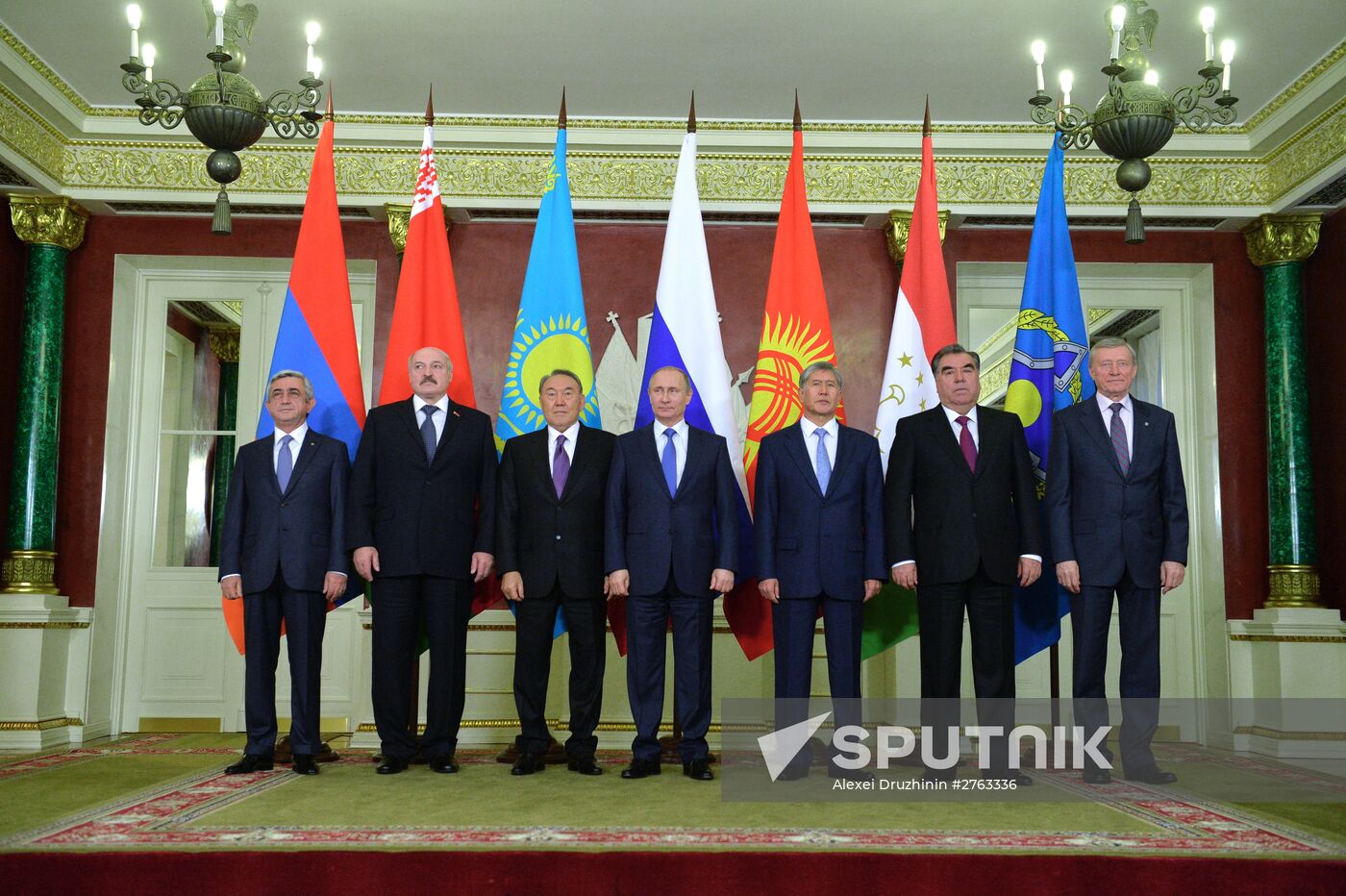 Russian President Vladimir Putin participates in CSTO and Supreme Eurasian Economic Council summits in Moscow