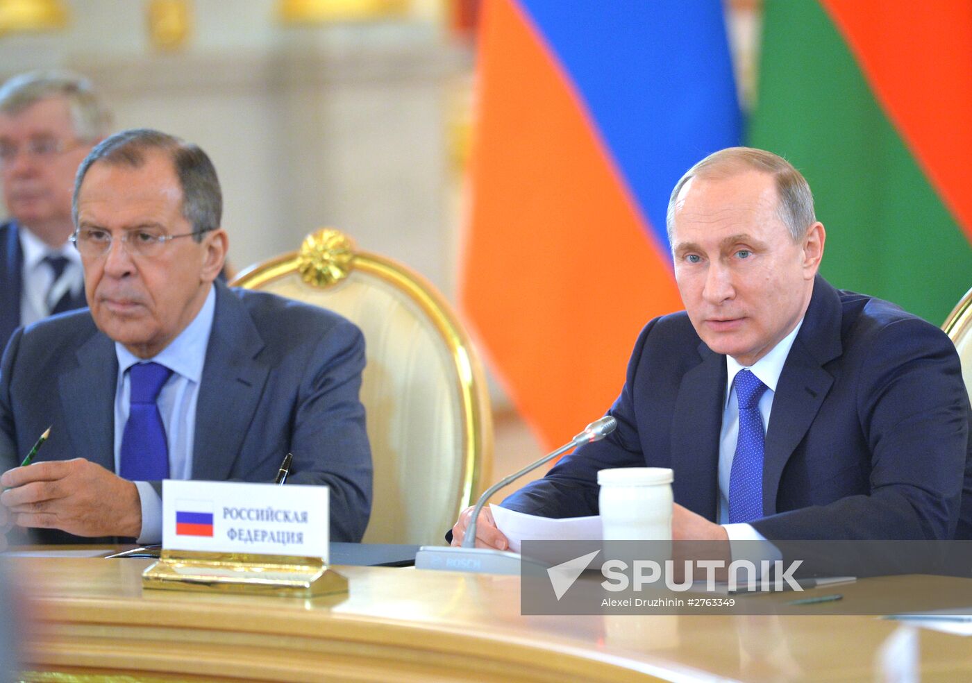 Russian President Vladimir Putin participates in CSTO and Supreme Eurasian Economic Council summits in Moscow