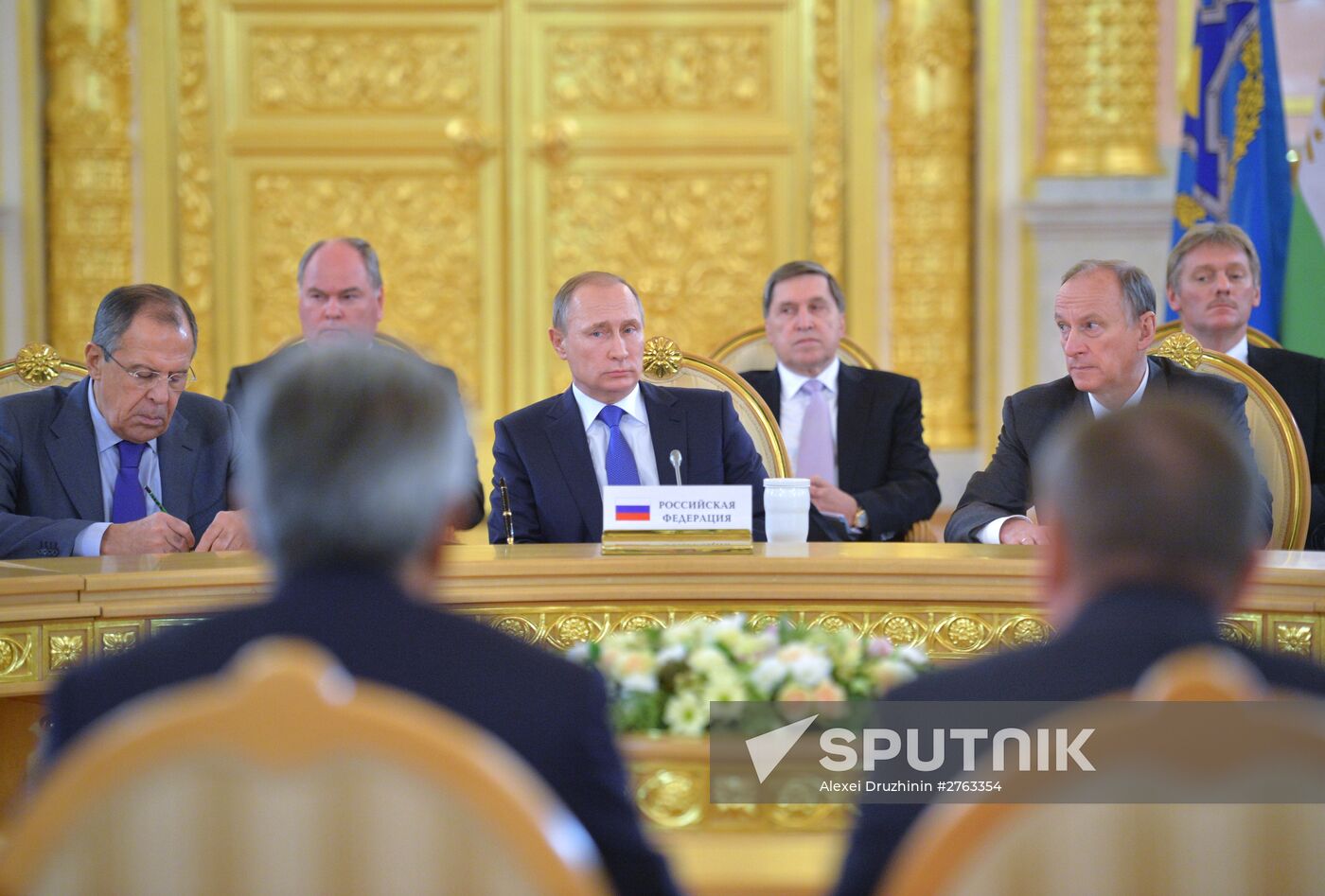 Russian President Vladimir Putin participates in CSTO and Supreme Eurasian Economic Council summits in Moscow