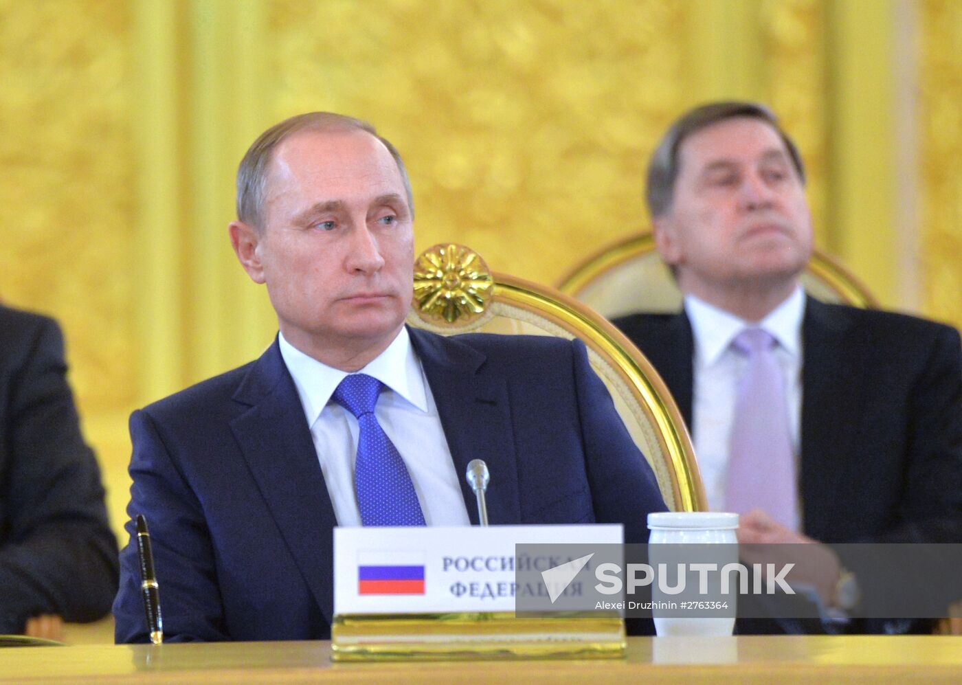 Russian President Vladimir Putin participates in CSTO and Supreme Eurasian Economic Council summits in Moscow