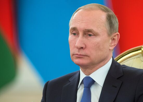 Russian President Vladimir Putin participates in CSTO and Supreme Eurasian Economic Council summits in Moscow