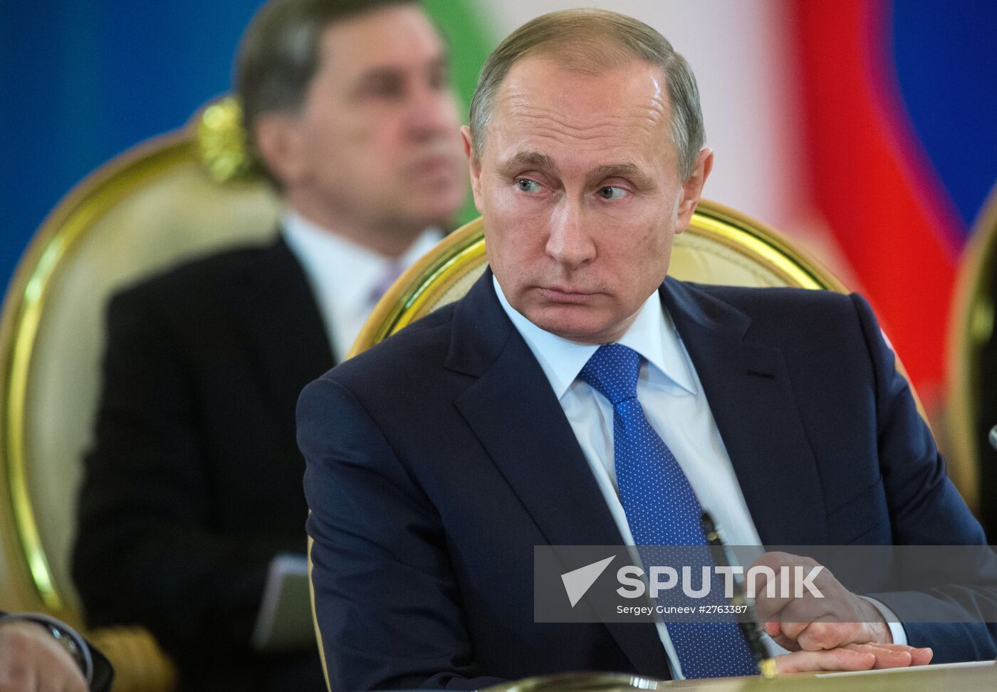Russian President Vladimir Putin participates in CSTO and Supreme Eurasian Economic Council summits in Moscow