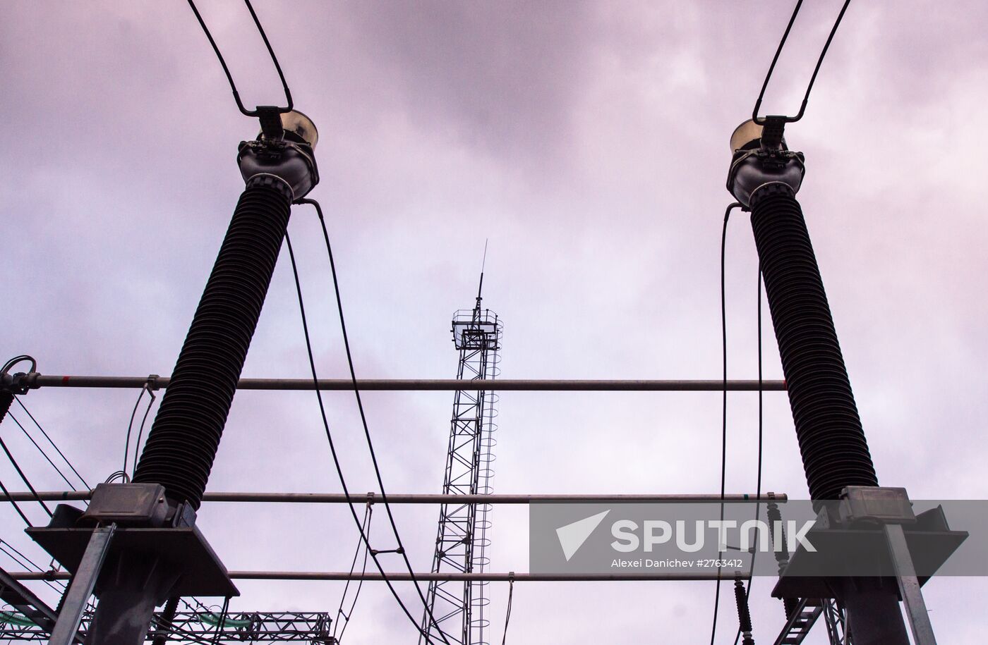 Opening ceremony of FGC UES's branch's new substation in St.Petersburg