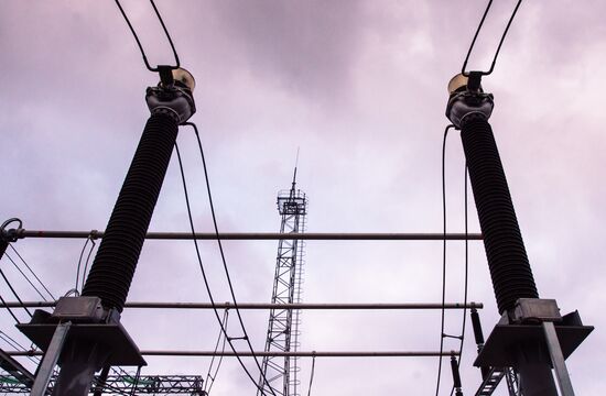 Opening ceremony of FGC UES's branch's new substation in St.Petersburg
