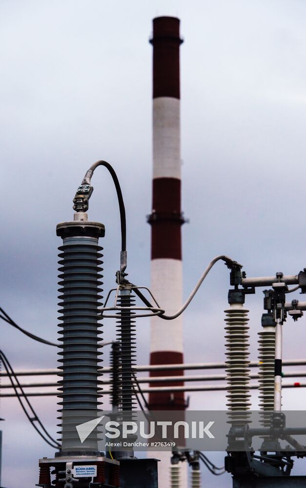 Opening ceremony of FGC UES's branch's new substation in St.Petersburg
