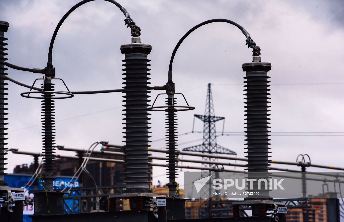 Opening ceremony of FGC UES's branch's new substation in St.Petersburg