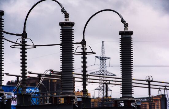 Opening ceremony of FGC UES's branch's new substation in St.Petersburg