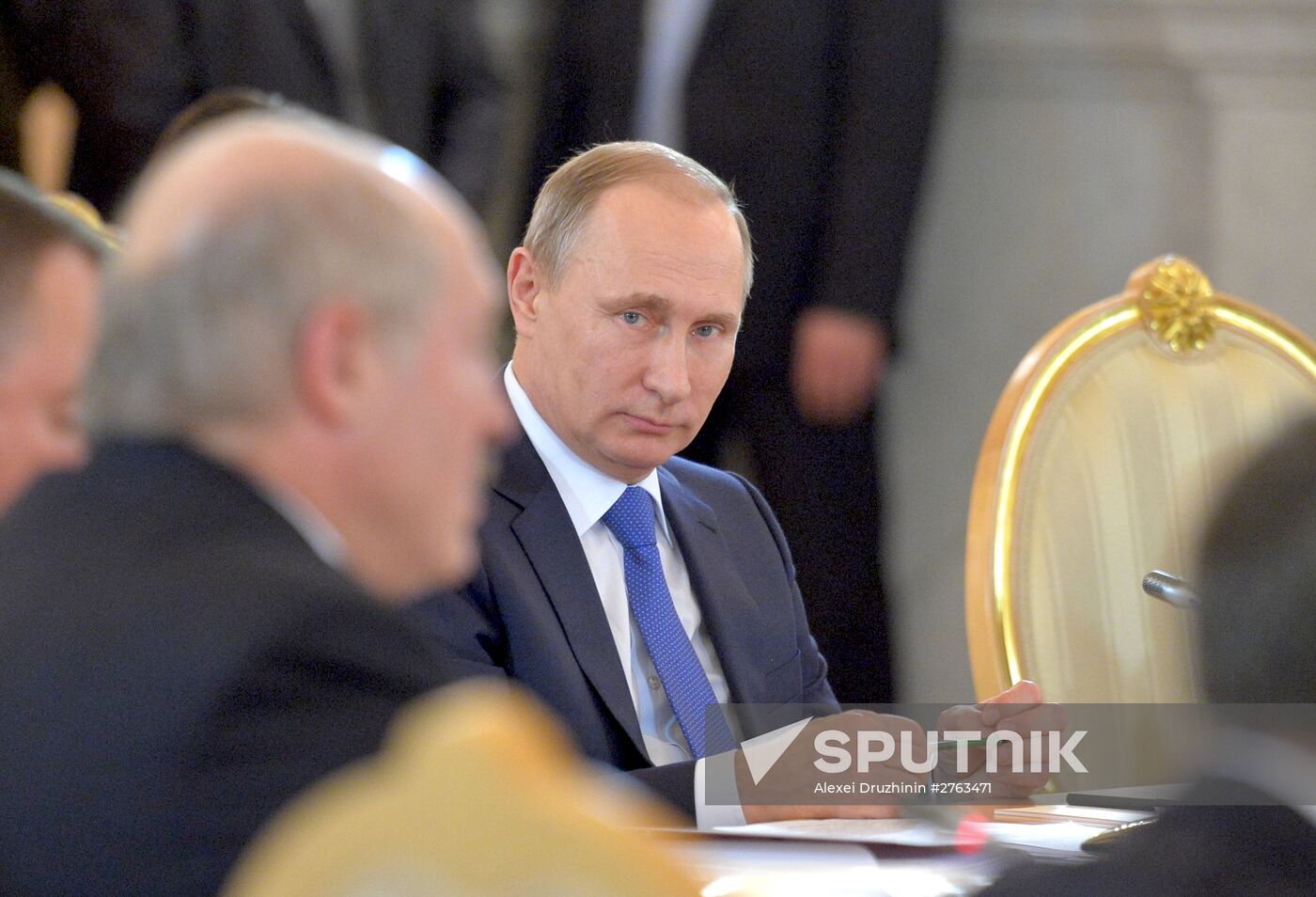Russian President Vladimir Putin participates in CSTO and Supreme Eurasian Economic Council summits in Moscow
