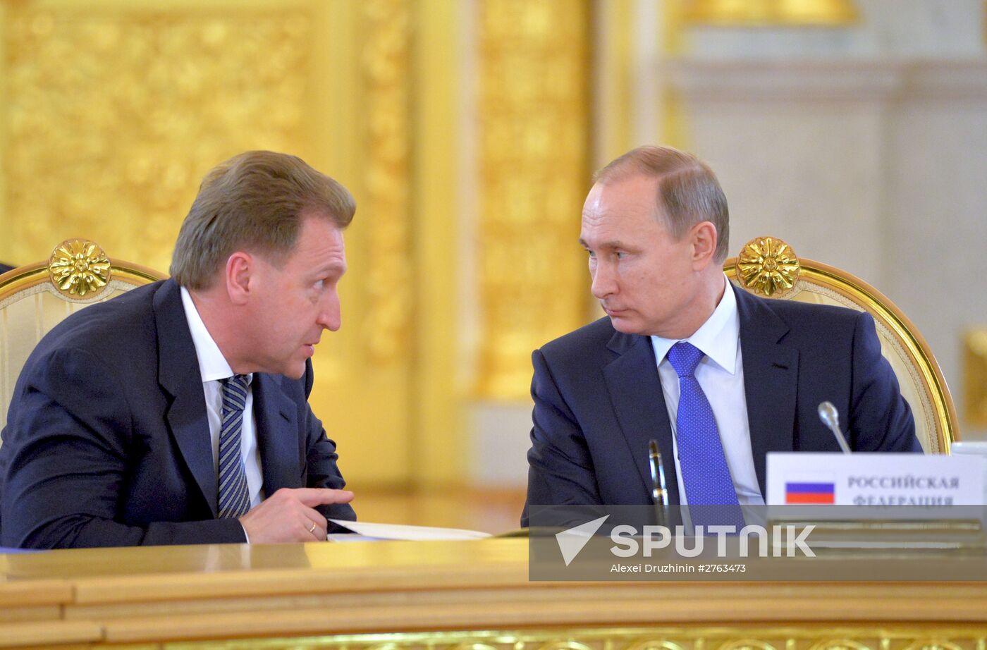 Russian President Vladimir Putin participates in CSTO and Supreme Eurasian Economic Council summits in Moscow