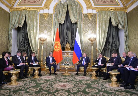 Russian President Vladimir Putin participates in CSTO and Supreme Eurasian Economic Council summits in Moscow