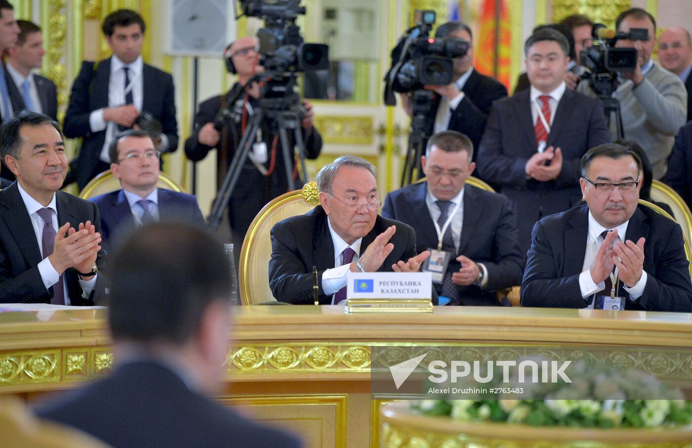 Russian President Vladimir Putin participates in CSTO and Supreme Eurasian Economic Council summits in Moscow