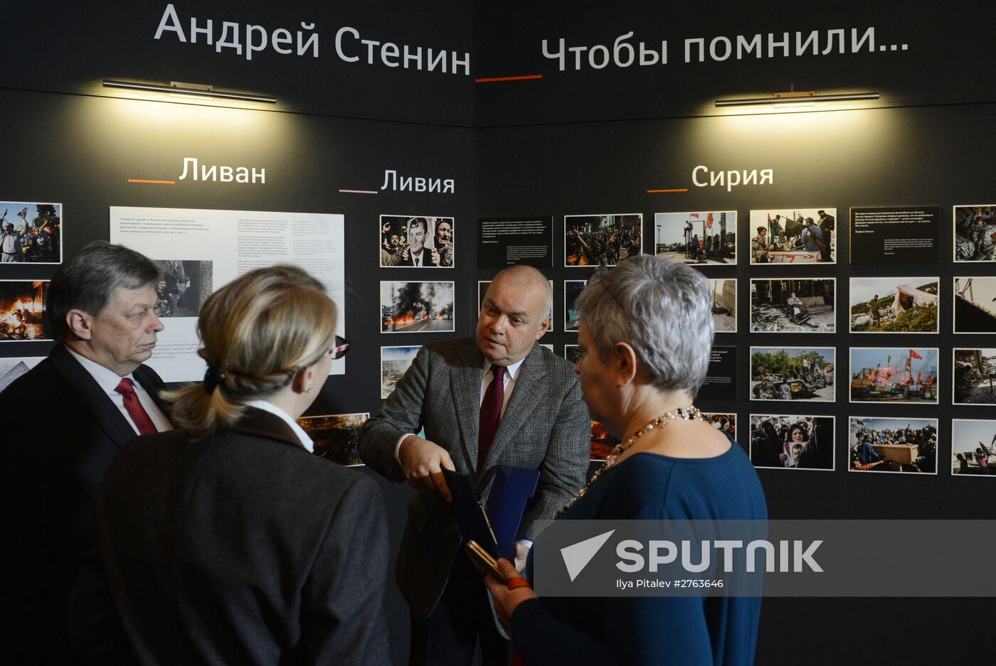 Exhibition of Andrei Stenin's photos opens