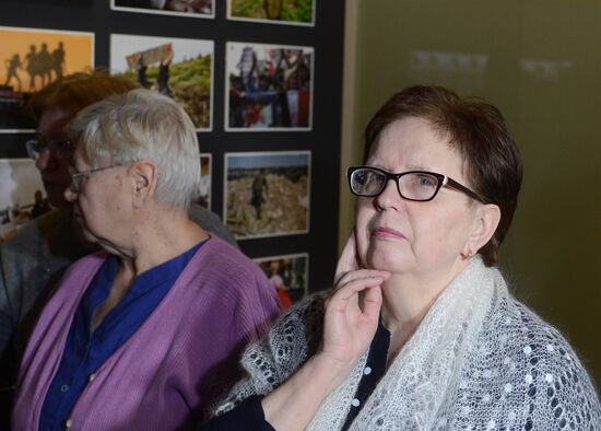 Opening of Andrei Stenin's photo exposition