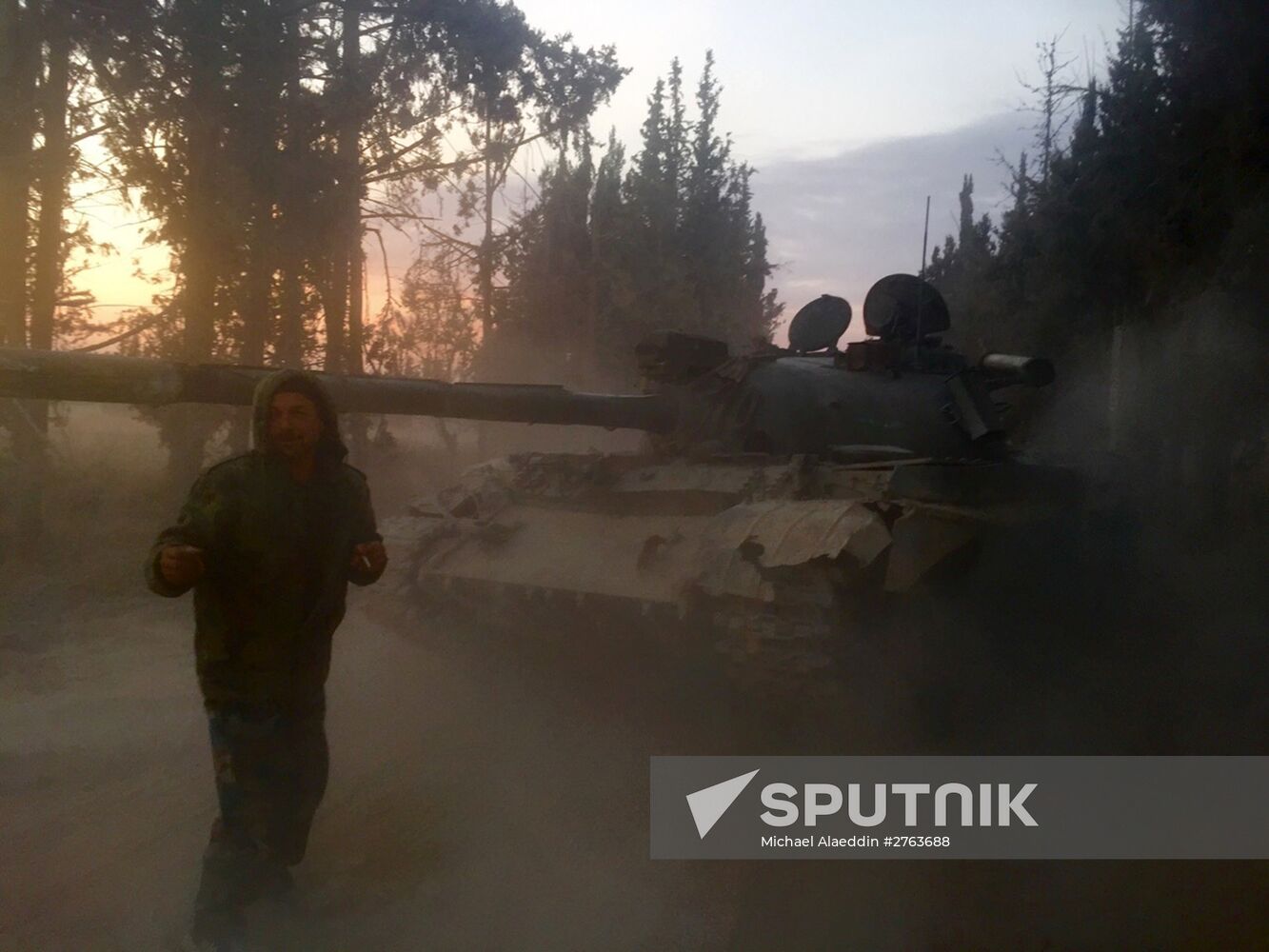 Syrian forces conduct special operation in Damascus suburb