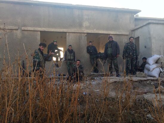 Syrian forces conduct special operation in Damascus suburb