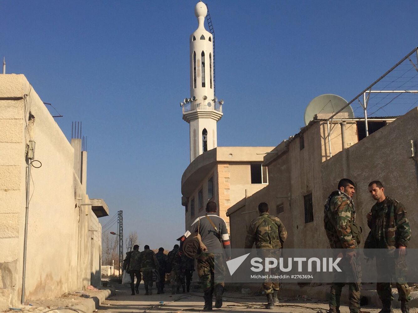 Syrian forces conduct special operation in Damascus suburb