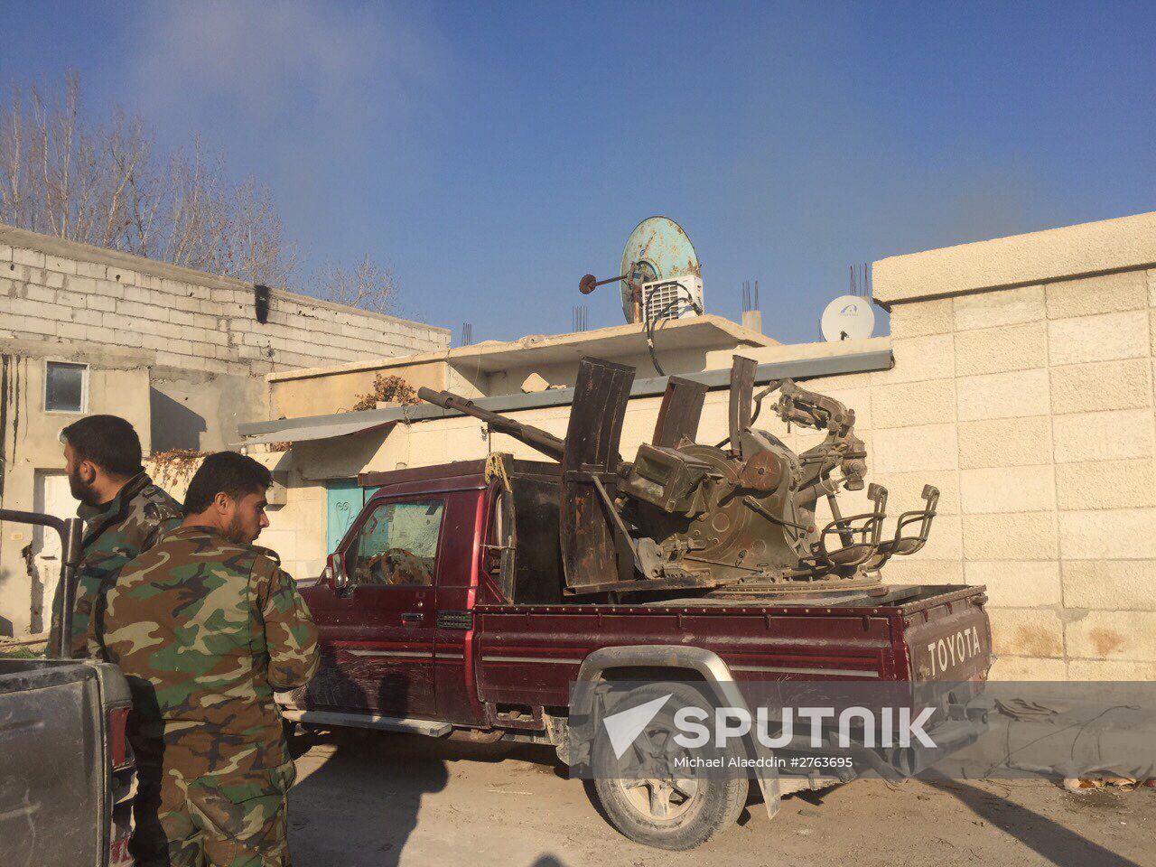 Syrian forces conduct special operation in Damascus suburb
