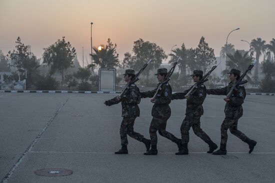 A military academy for women in Damascus
