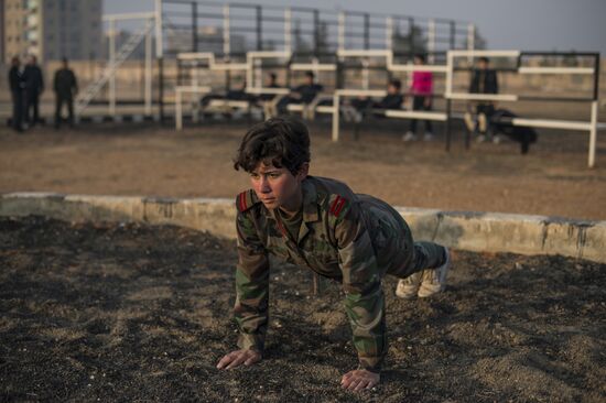 A military academy for women in Damascus