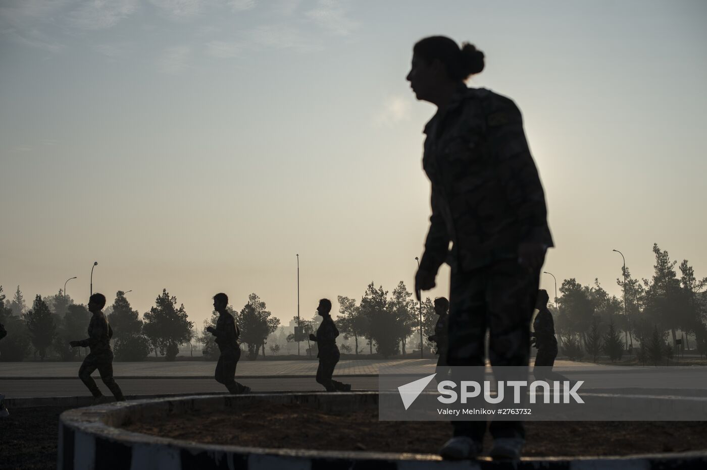 A military academy for women in Damascus
