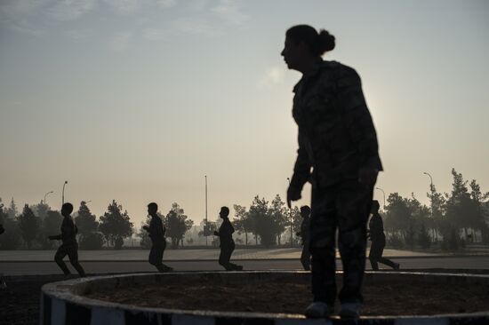 A military academy for women in Damascus