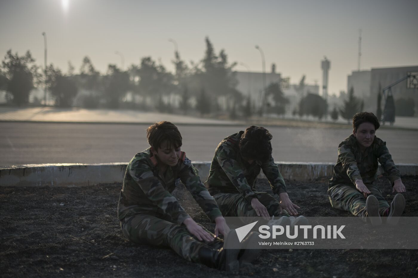 A military academy for women in Damascus
