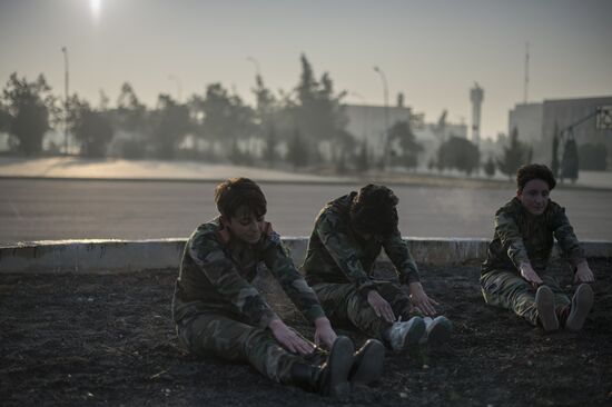A military academy for women in Damascus