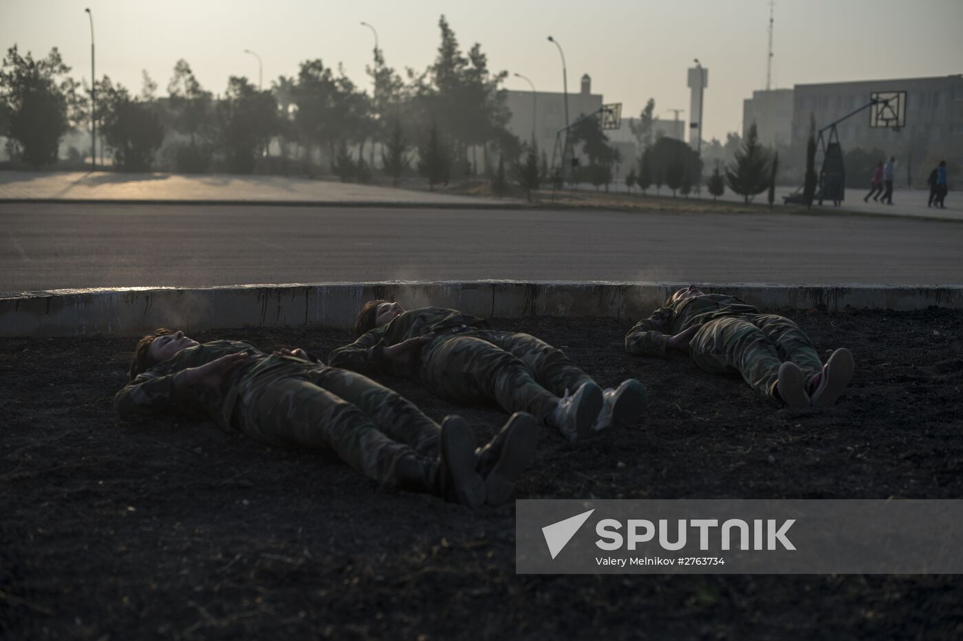 A military academy for women in Damascus