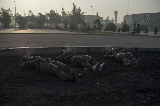 A military academy for women in Damascus